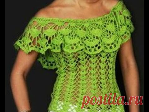 blusas tejidas a crochet - Buscar con Google