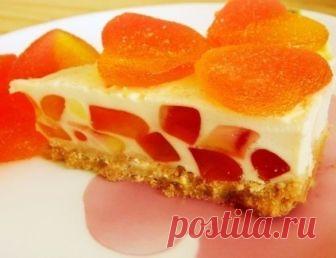 Торт-желе «Нежность» без выпечки — минимум ингредиентов, максимум удовольствия!