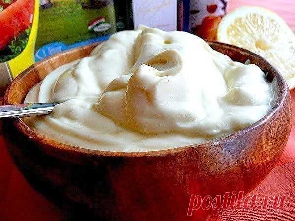 ДОМАШНИЙ МАЙОНЕЗ БЕЗ ЯИЦ ЗА 5 МИНУТ...