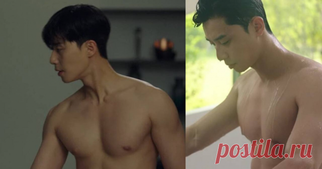 7 корейских актёров с голым торсом: сцены в дорамах | Максим Котов | Дзен