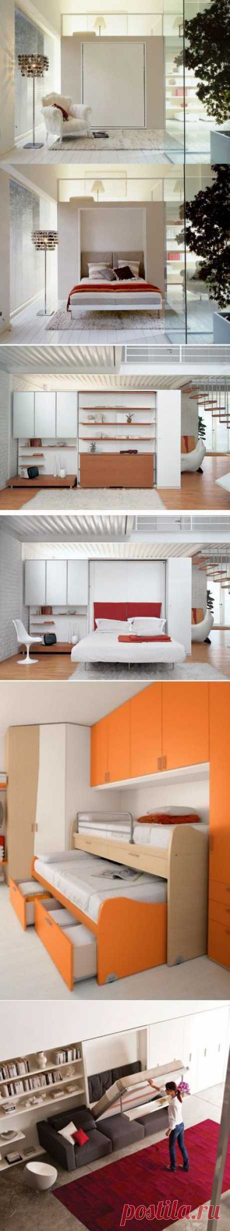 Креативные идеи для маленькой спальни | Квартирный вопрос