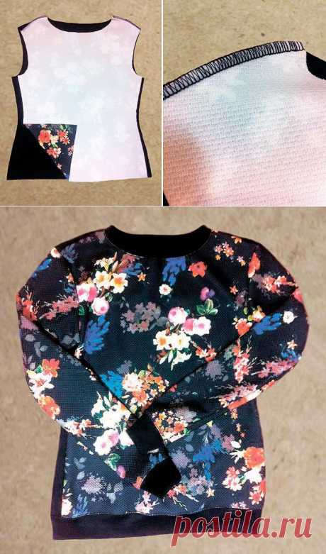 Шьем свитшот по выкройке №146 с Лидой Федичкиной. | Бюро GRASSER