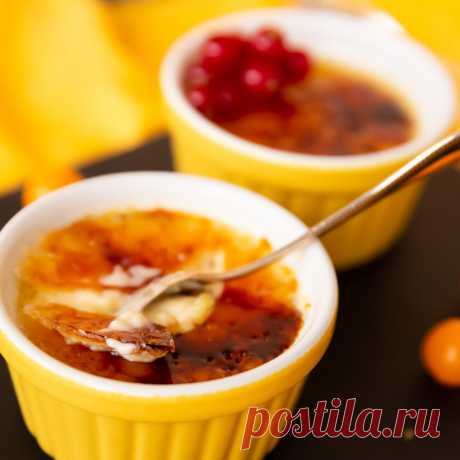 Crème brûlée preparada al vacío – Allpax Food Stories