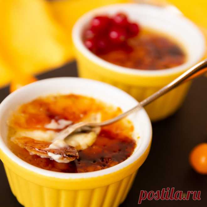 Crème brûlée preparada al vacío – Allpax Food Stories