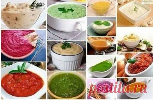 22 соуса на любой вкус.