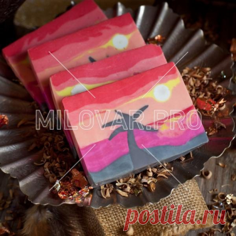 Мыло «с нуля» «Остров пальм»
