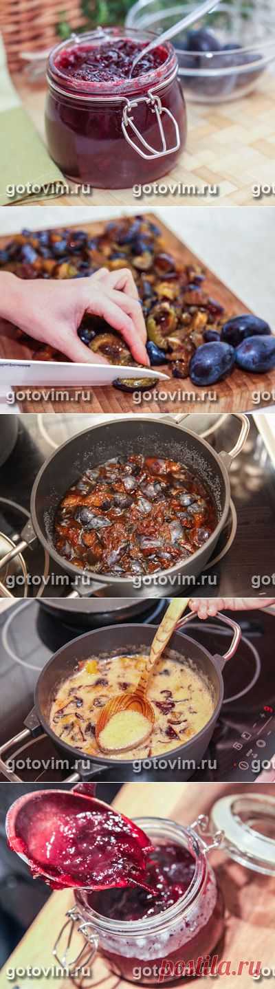 Сливовое варенье с бадьяном. Фото-рецепт / Готовим.РУ