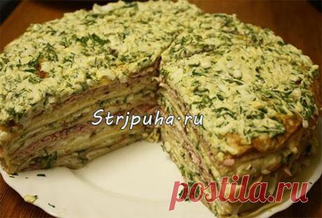 Блинный тортик