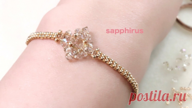 Совсем несложное плетение, а такие милые украшения! Попробуйте