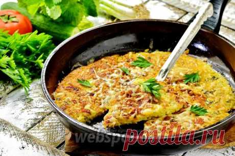 Картофельный пирог на сковороде рецепт с фото, как приготовить на Webspoon.ru
