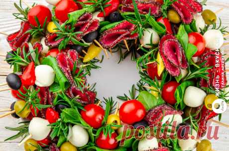 Быстрые и вкусные закуски: 5 рецептов - вкусно, ярко и очень нарядно!