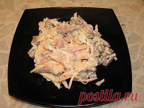 Салат "Николь". Необычно вкусно!.