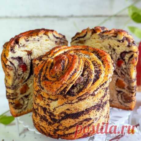 Пасхальный Кулич Краффин с Маком