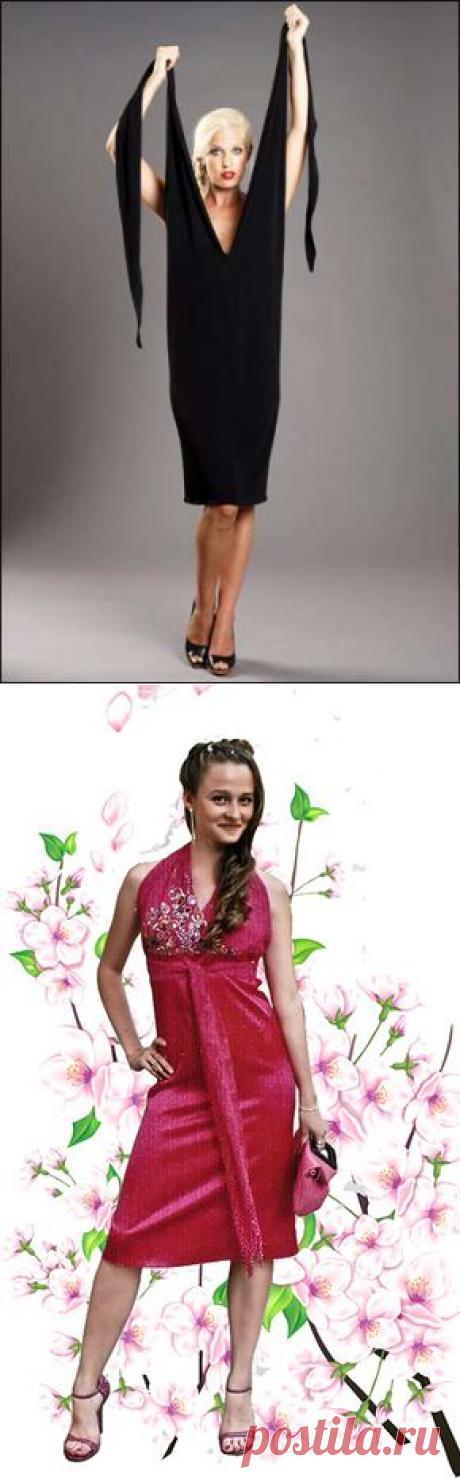 Шьем инфинити-дресс. Пояснения и видео от Ирины Тереховой