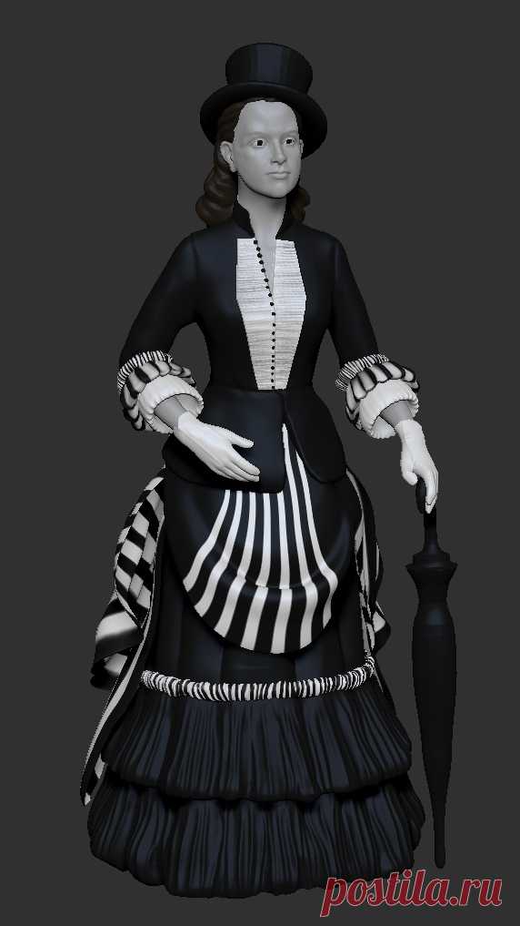 портрет / веселье с zbrush