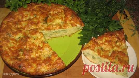 Греческий пирог с кабачками Еще один способ вкусно приготовить кабачки!