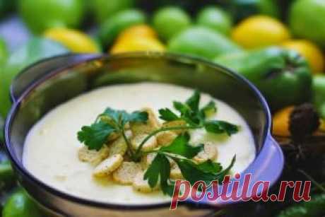 Сырный крем-суп | Школа вкуса - вкусные кулинарные рецепты