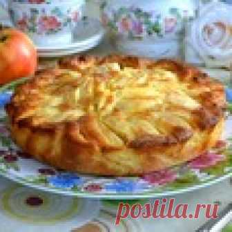 Итальянский деревенский яблочный пирог Кулинарный рецепт