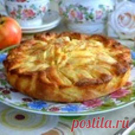 Итальянский деревенский яблочный пирог Кулинарный рецепт