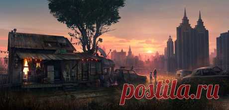 Концепт-арт бельгийского художника Йоханаса Де Ро (Jonas De Ro)