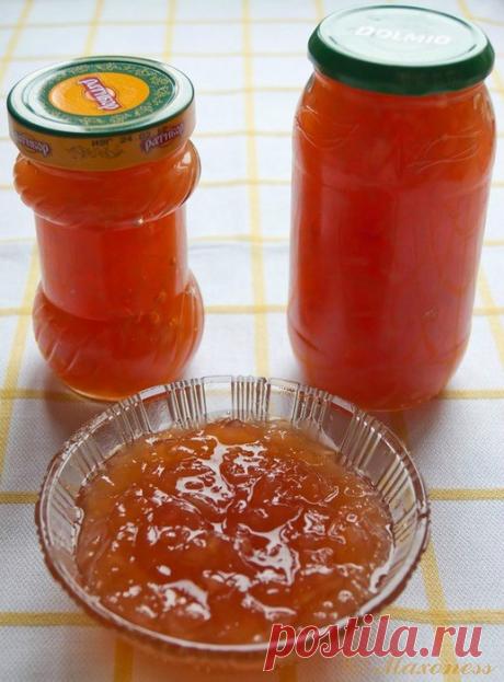 Янтарное яблочное варенье по-болгарски