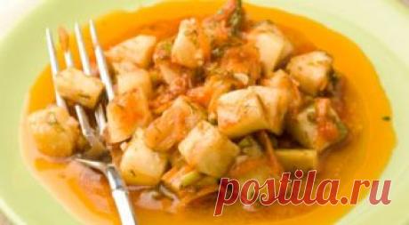 Закуска из резанных кабачков