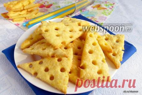 Сырные крекеры