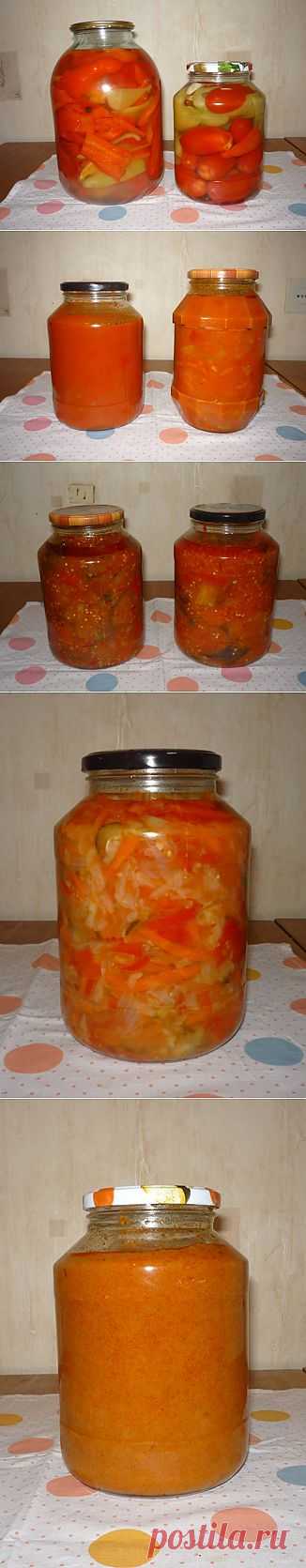 Домашние заготовки на зиму. Рецепты домашние