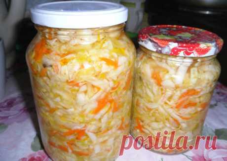 Капуста 5 минутка #заготовки Автор рецепта Наталия - Cookpad