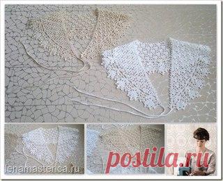 Нежный ажурный воротничок
#крючок #узор_вязания
http://lenamasterica.ru/rukodelie/vyazanyj-azhurnyj-v..