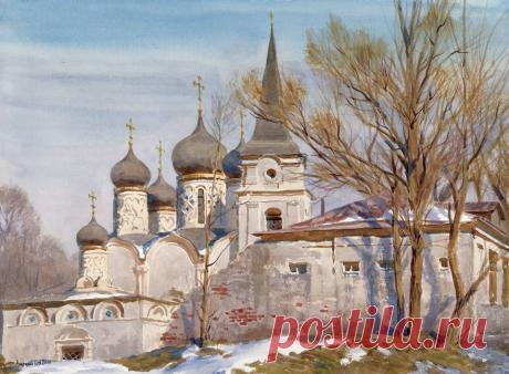 Акварельные пейзажи Сергея Андрияки