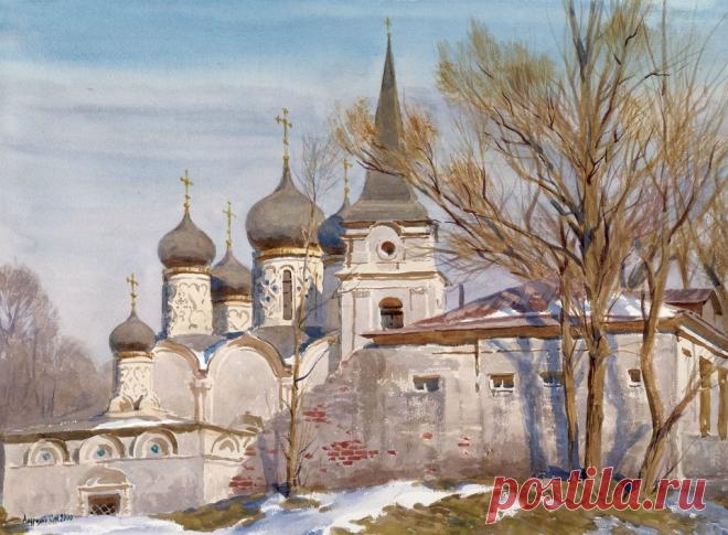 Акварельные пейзажи Сергея Андрияки