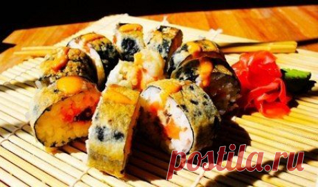 Как приготовить жареные роллы?