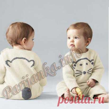 Комбинезон (д) 17*93 Phildar №3660