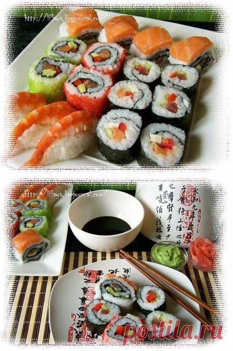 Роллы ассорти &amp;mdash; рецепт с пошаговыми фото. Foodclub.ru