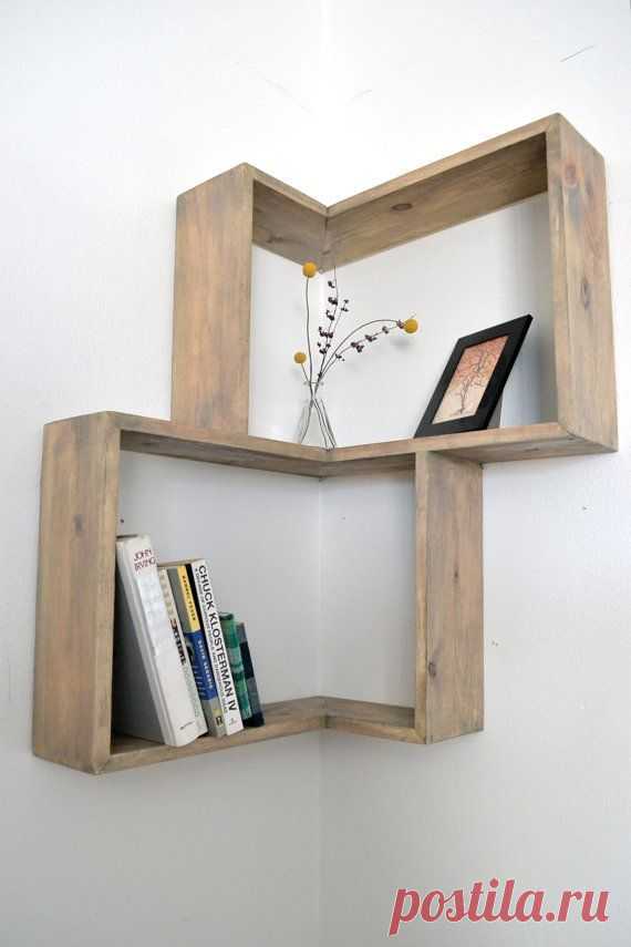 Double Corner Box Shelf