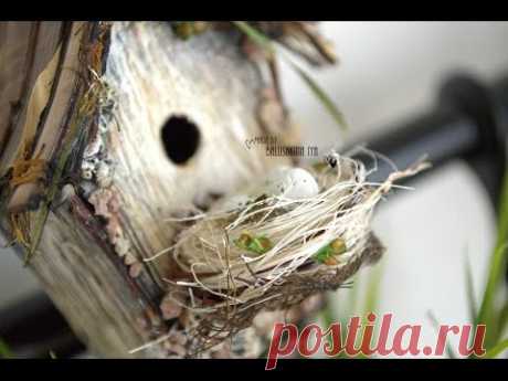 Easter birdhouse / Пасхальный скворечник