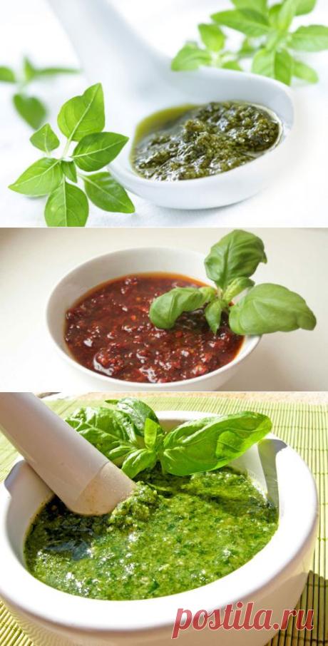 Готовим Песто – самый популярный соус итальянской кухни - Вкусные рецепты