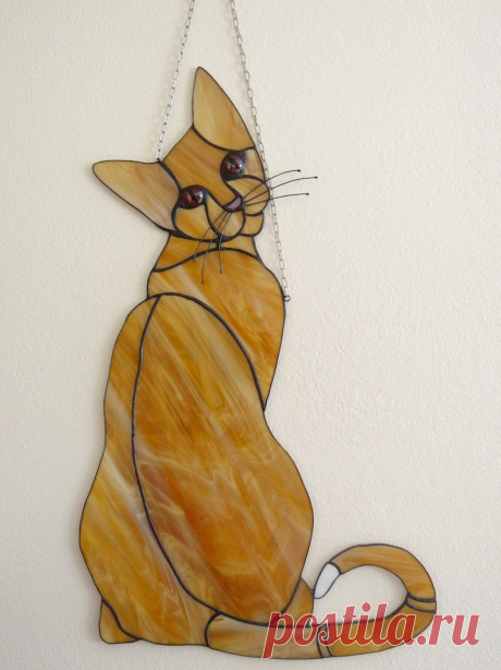 Gato Vidrieras Suncatcher Regalo amante de los gatos Colgante de pared Pérdida de mascotas Panel de ventana Gatito decoración del hogar Animal Mascota memorial Hecho a mano - Etsy Chile