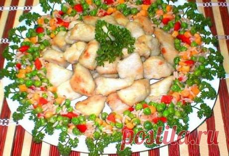 Свиной карбонад из куриного филе..