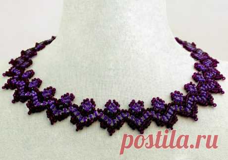 Роскошное ожерелье &quot;Violet&quot;