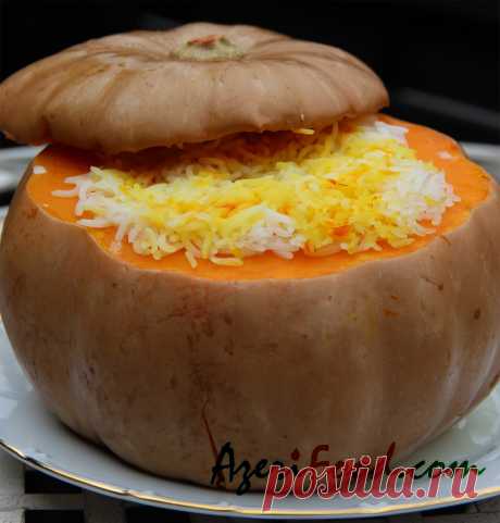 Plov v tikve – AzeriFood.Com