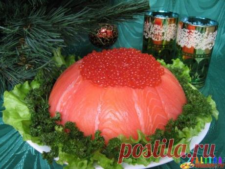 Салат с красной рыбой «Бочонок икры» (Фото-рецепт) | Палитра-вкусов.ру