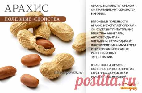 Арахис полезные свойства