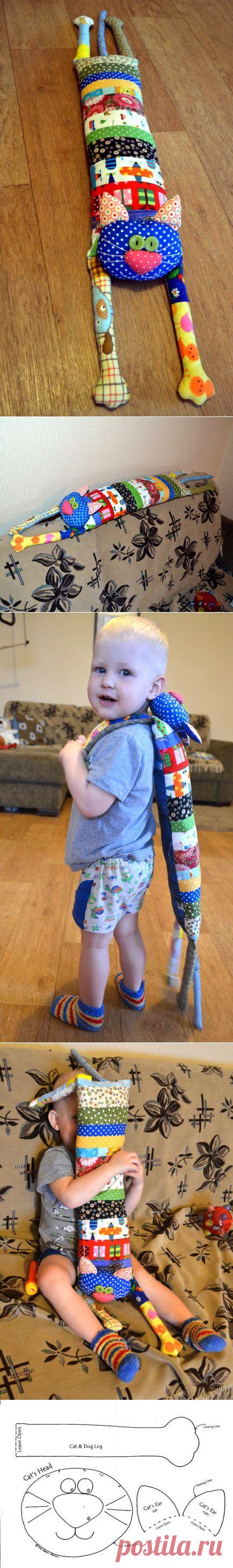 Лоскутные игрушки-подушки | Своими руками