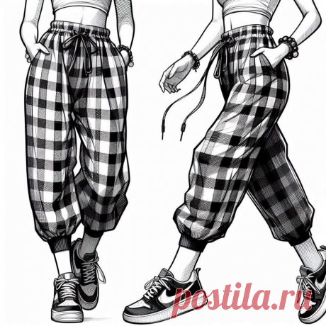 Scandi Pants Pattern Drafting: Tutorial for Beginners - Sparrow Refashion: A Blog for Sewing Lovers and DIY Enthusiasts