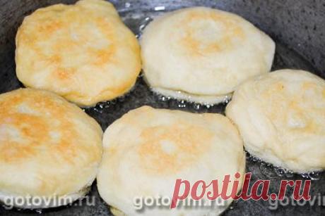 Пирожки «бомбочки» с плавлеными сырками и солеными огурцами. Рецепт с фото / Готовим.РУ