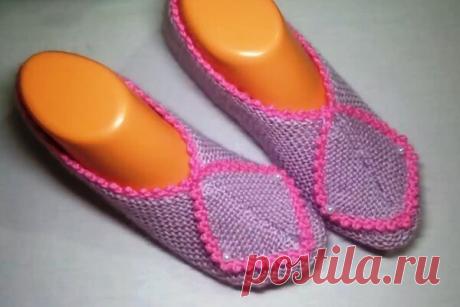 Ещё одна супер идея по вязанию простых следков спицами | Tvorlen | Яндекс Дзен