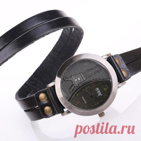 смотреть v6 Picture - более детальную картину о Hot Vintage кожаный ремешок Часы Античный Эйфелева башня Часы женщин моды кварцевые часы Relogio Feminino BW1292 Картина в античном часы от Q-Star Fashion Store (минимальный заказ 1шт) | Aliexpress.com | Alibaba Group