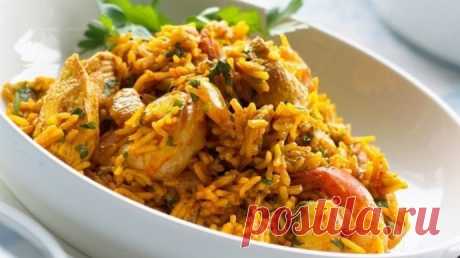Плов с курицей и овощами — Мегаздоров